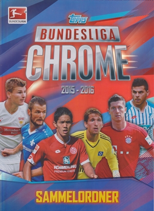 Limitierte Auflage Topps Bundesliga Chrome 15/16 L2  Logo 