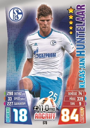 578 FC SCHALKE 04 Klaas-Jan HUNTELAAR [PLASTIC]