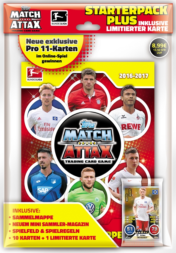 Pauli buchtmann Match Attax 19//20 Championnat 2019//2020 Base Carte nº 374 St