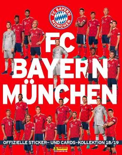 Karte 33 Jubel Panini FC Bayern München 2018//19