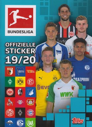 Logo FC Bayern München TOPPS Bundesliga 2019/2020 Sticker 214 