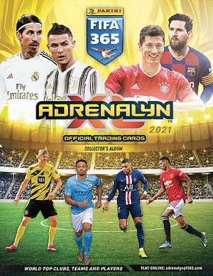 N° 23 - CARTE PANINI FOOT - ADRENALYN XL - FIFA 365 - 2021 - PAUL POGBA -  FANS' FAVOURITE - MANCHESTER UNITED